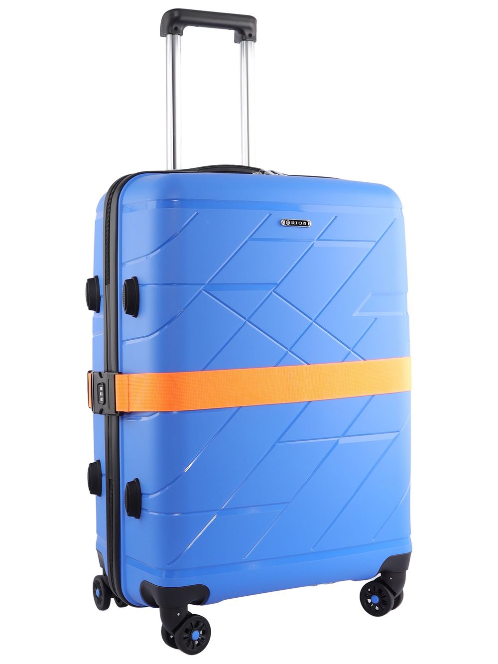 Чемодан 463 / С ремнем / Полипропилен