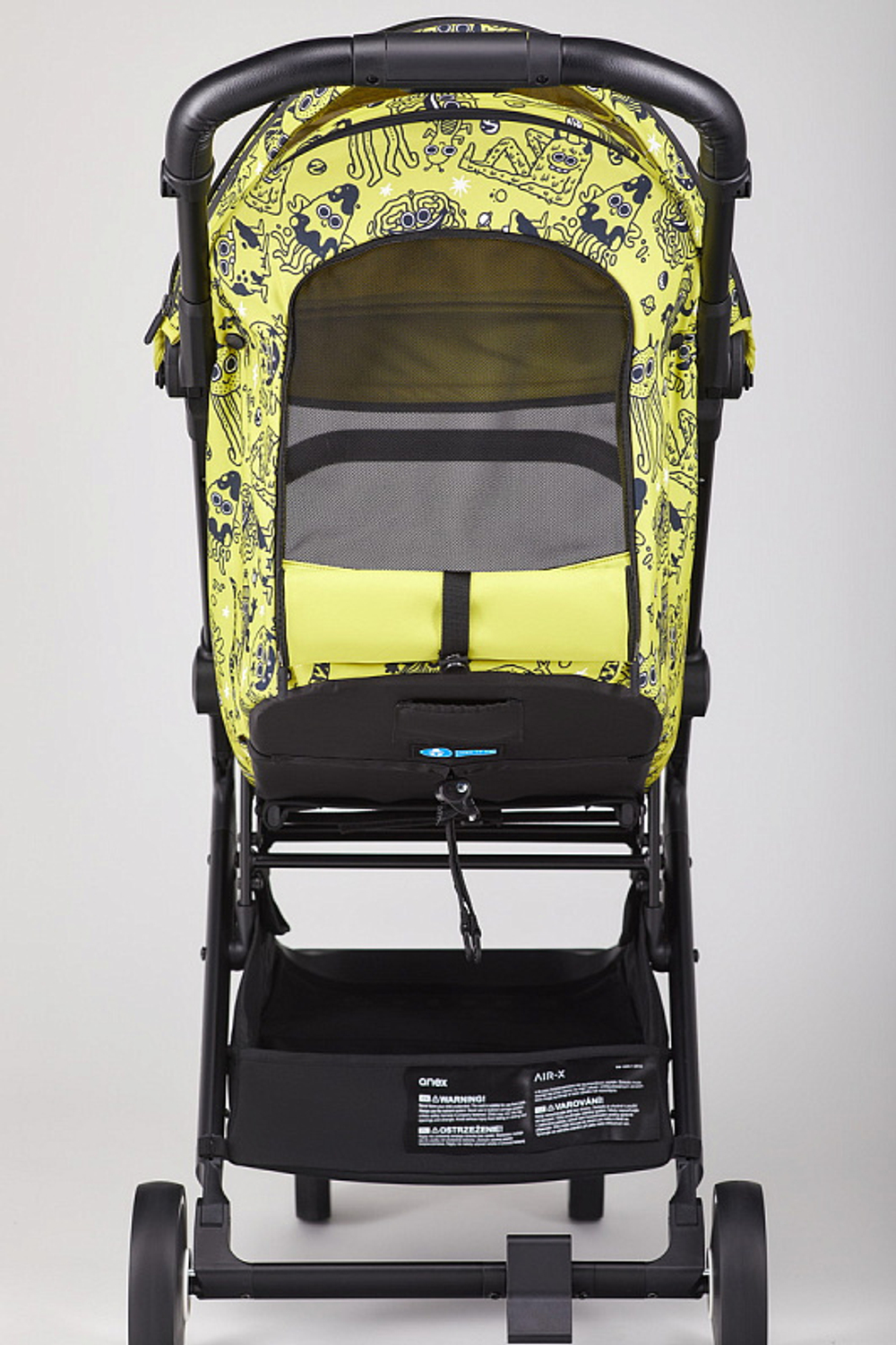 Детская коляска Anex Air-X Travel Cot Cosmo 3 в 1 woo/gray/black