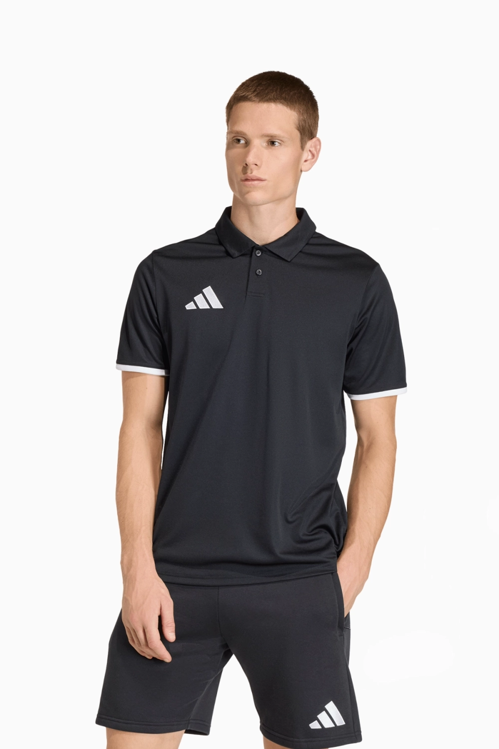 Футболка adidas Entrada 26 Polo - черный