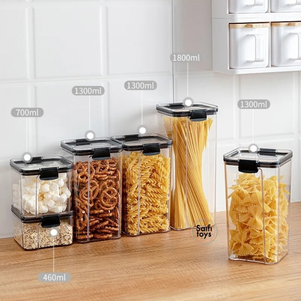 Набор банок для сыпучих продуктов 187-8