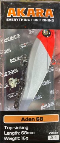 Воблер Akara раттлин Aden 68 мм 16 гр.  A 1