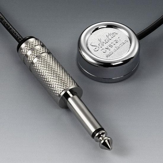 16050103 Oyster S/P Oyster S/S Звукосниматель внешний, 1 датчик, штекер, никель, Schaller