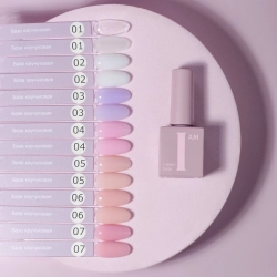 I AM База каучуковая для гель-лака (скоростная), 9мл (01 прозрачная)