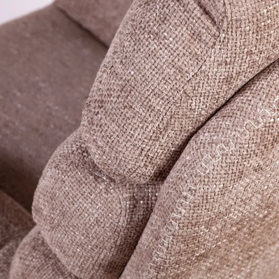 Кресло-качалка с оттоманкой Sven, бежевое