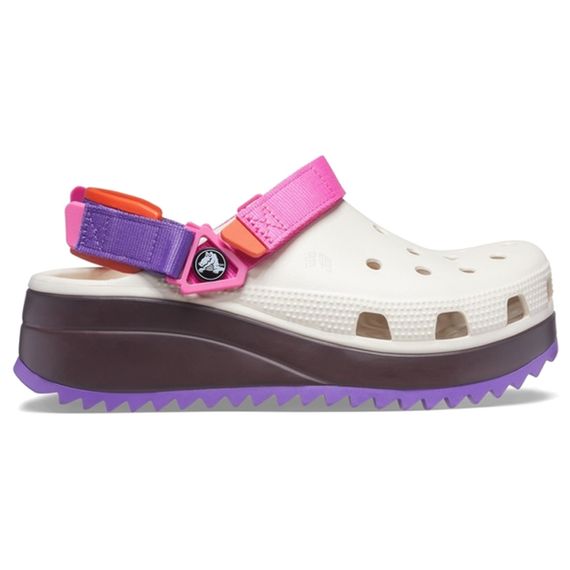 Crocs Classic Clog 'White Pink Purple'