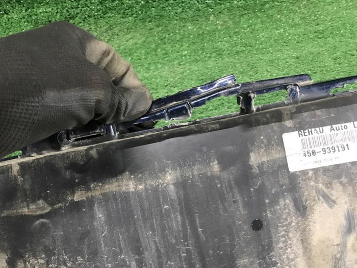 Бампер задний Mercedes GLS X166 (2015-2019) AMG