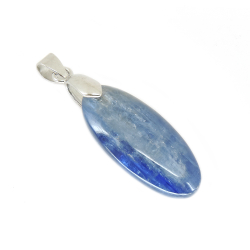 Кулон "Овал" кианит асс.