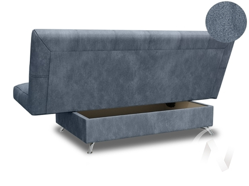 Диван прямой Клик-Кляк 8 ДК (Sensey Smoke; 4 категория)