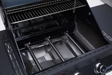 Газовый гриль Primeliner G-class 3B, 4 горелки (c ИК-горелкой), чёрный (комплектация Deluxe)