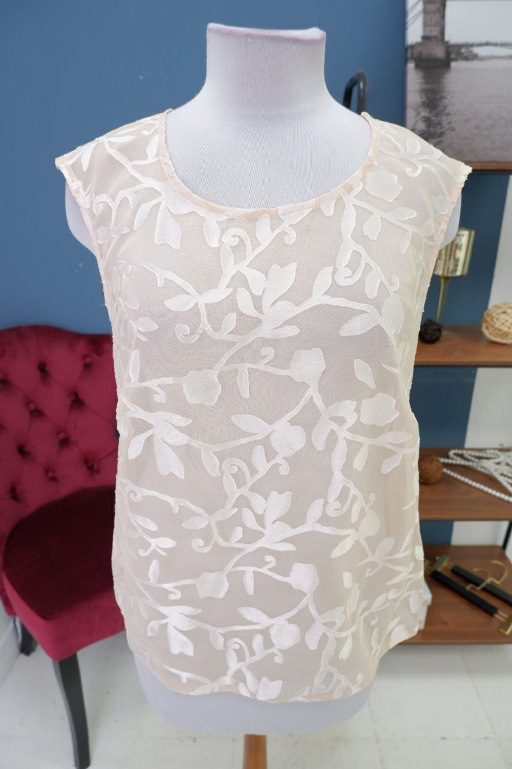 Топ  Glance светлый 46/48 размер