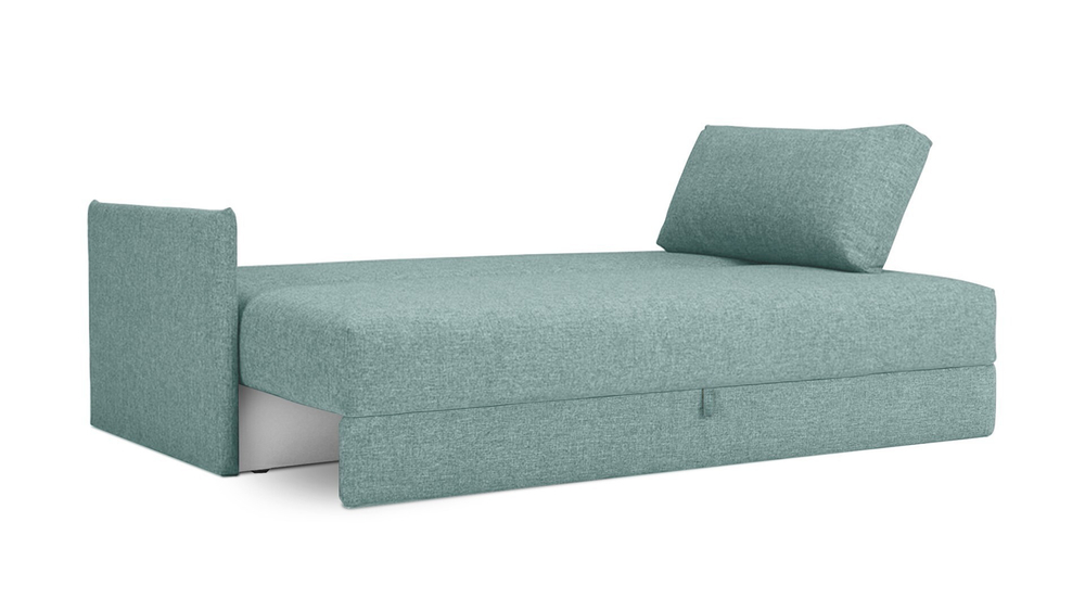 Диван Коя Лайт Strong Plus 07 208*94*80 см, Зеленый Рогожка Еврокнижка Фиеста