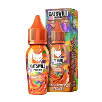 Жидкость CATSWILL PREMIUM SWEET Salt 2% 30 ml - СКИТЛС ЛИМОНАД МАНДАРИН
