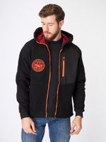 Куртка флисовая windstopper Polar Shark черный XL