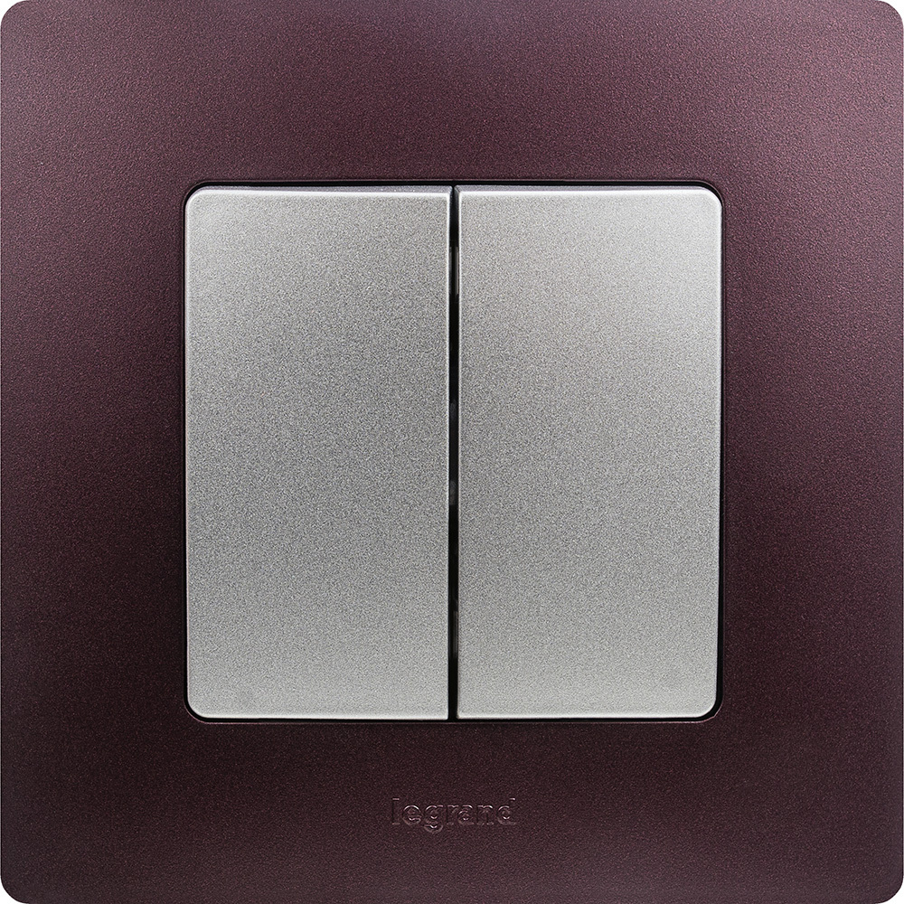 Рамка 1 пост сливовый ETIKA Legrand