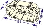 KSC 11-108 Коробка для г/к 65*135*50