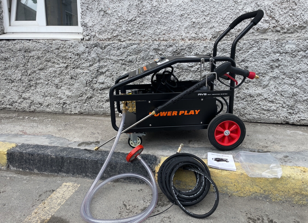 Мойка высокого давления POWER PLAY (XT2502-9) - 7,5 кВт, 1450 л/ч, 380 вольт, 250 бар