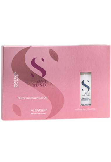 Масло, увлажняющее для питания сухих волос SDL MOISTURE NUTRITIVE ESSENTIAL OIL, 6 ампул по 13 мл ALFAPARF 16421