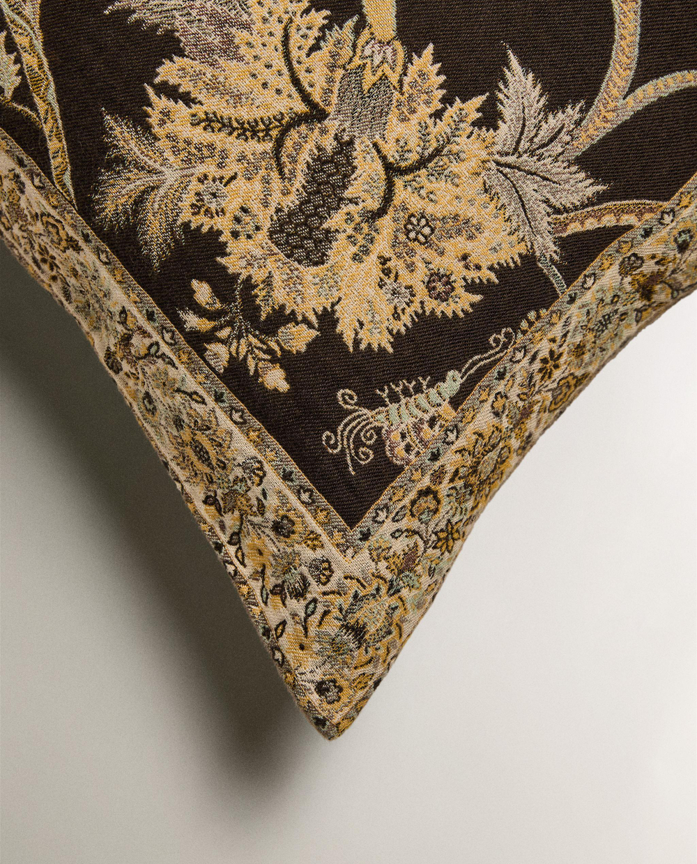 Zara Home наволочка декоративная из хлопка, коричневый, 40x60 см · 5334/008