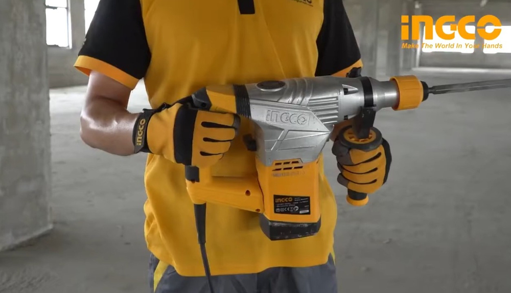 Перфоратор SDS-Plus INGCO RH15008 INDUSTRIAL 1500 Вт 5 Дж