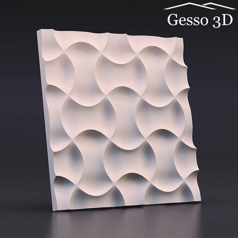Гипсовая 3D панель Множественные пересечения