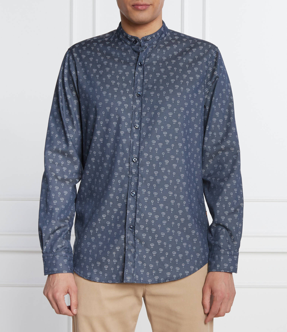 рубашка race BOSS ORANGE - темно-синий(50472224)