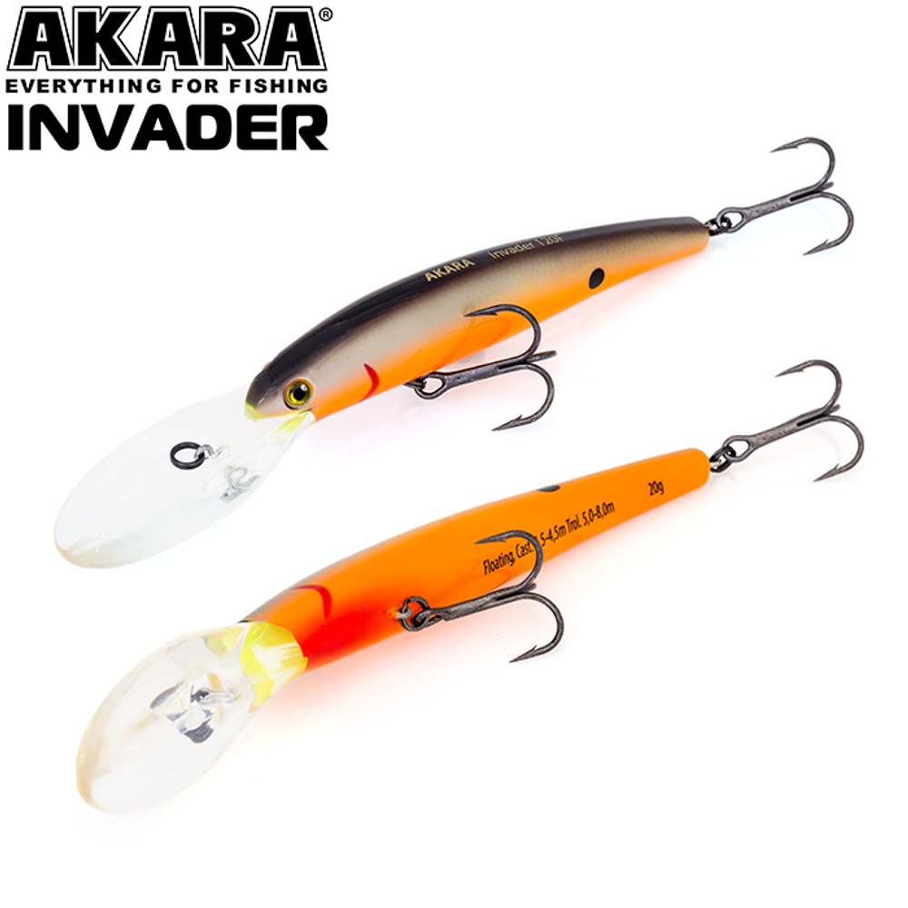 Воблер Akara Invader 120F 20 гр. (5/7 oz 4,7 in) A19