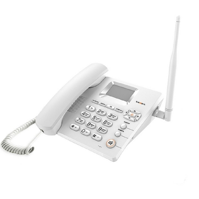 Проводной телефон Стационарный сотовый телефон GSM teXet FX-100 цвет белый 127314