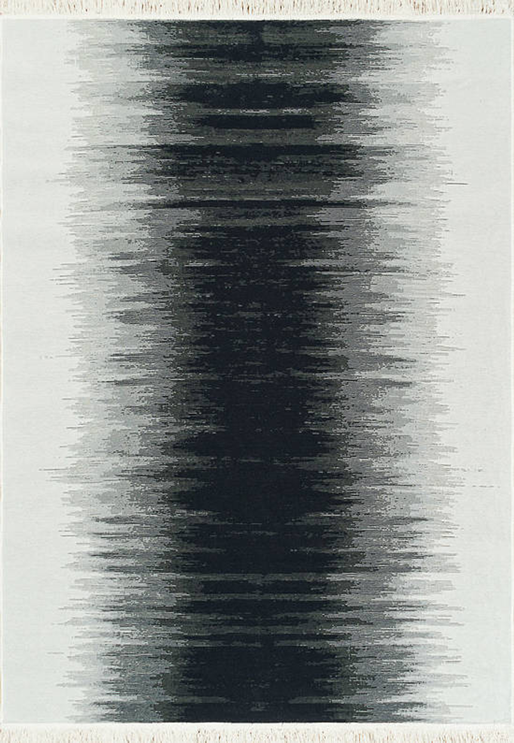 Двусторонний безворсовый ковер Arya AR 40 Black White (160*230 см)