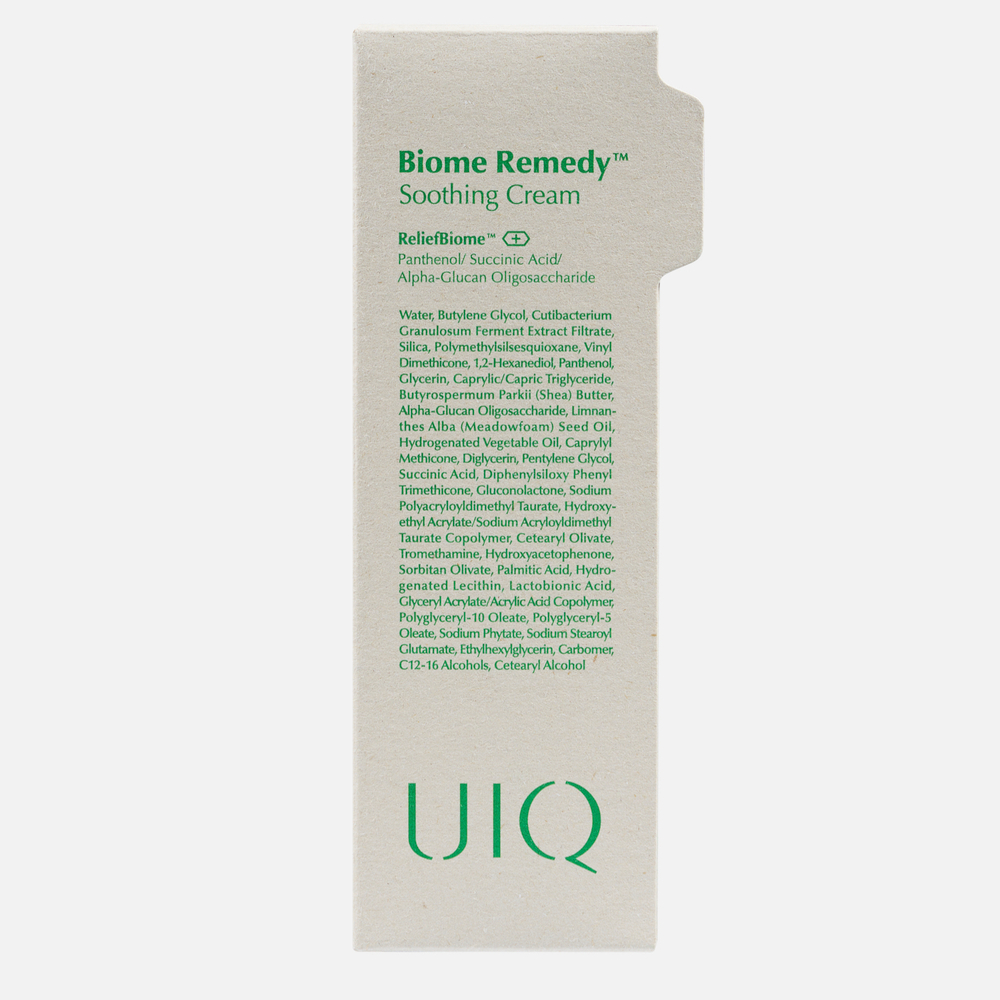 UIQ Biome Remedy Soothing Cream Успокаивающий гель-крем с пробиотиками для сияния, 50 мл