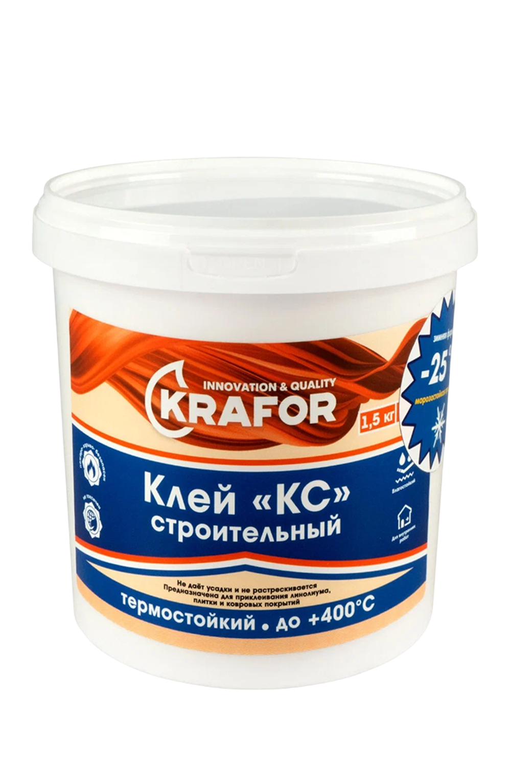 Клей "KRAFOR" универсальный КС 1,5кг