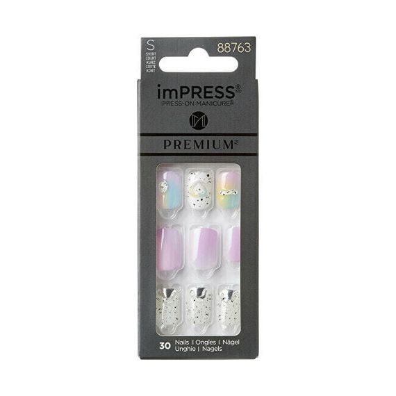 Self-adhesive nails imPRESS Premium - Sweet Life 30 pcs
