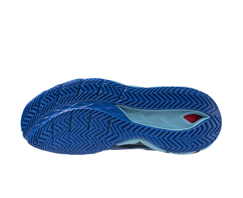 MIZUNO, WAVE ENFORCE TOUR AC, Tennis, WHITE / BLACK / BLUE, MEN, US 9,5 /EUR 42,5 /UK 8,5 /СМ 27,5