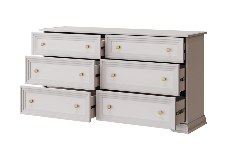 Комод 6 ящиков ОРЛАНДО