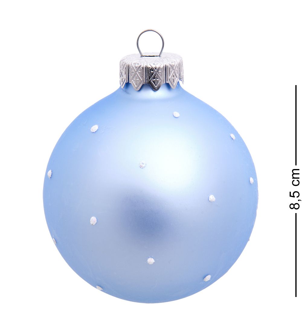 Элита НФШ-1030 Ел. украшения Шар «Снегурочка на коньках» 85 мм