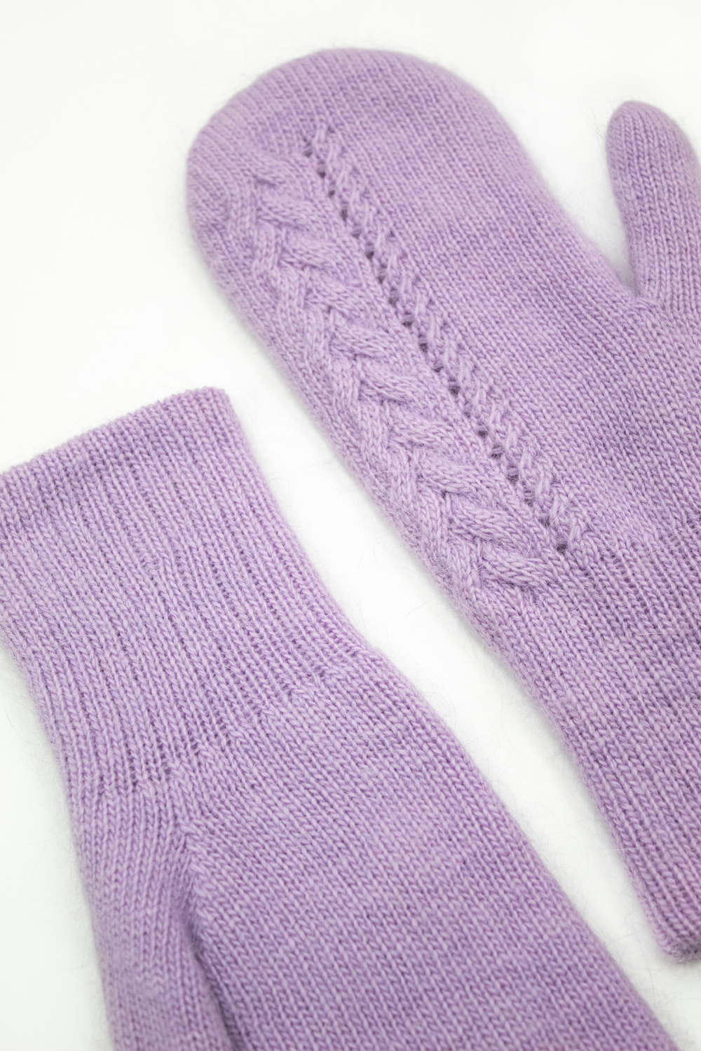 Варежки В028-05 сиреневые