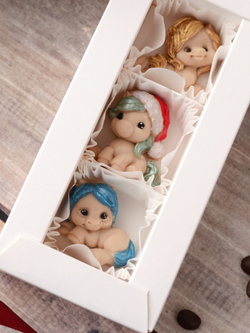 Мини-набор шоколада "Новогодний" с лошадками #1