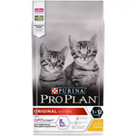 Pro plan корм сухой для котят, всех размеров и пород с курицей