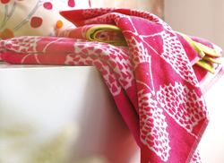 Полотенце 30х50 Blanc des Vosges Spike Fuchsia