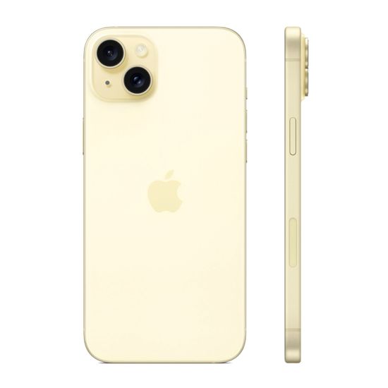Apple iPhone 15 Plus SIM 128 ГБ, желтый