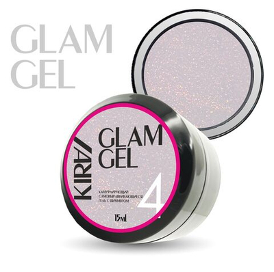 КИРА гель GLAM GEL 004 15 гр.