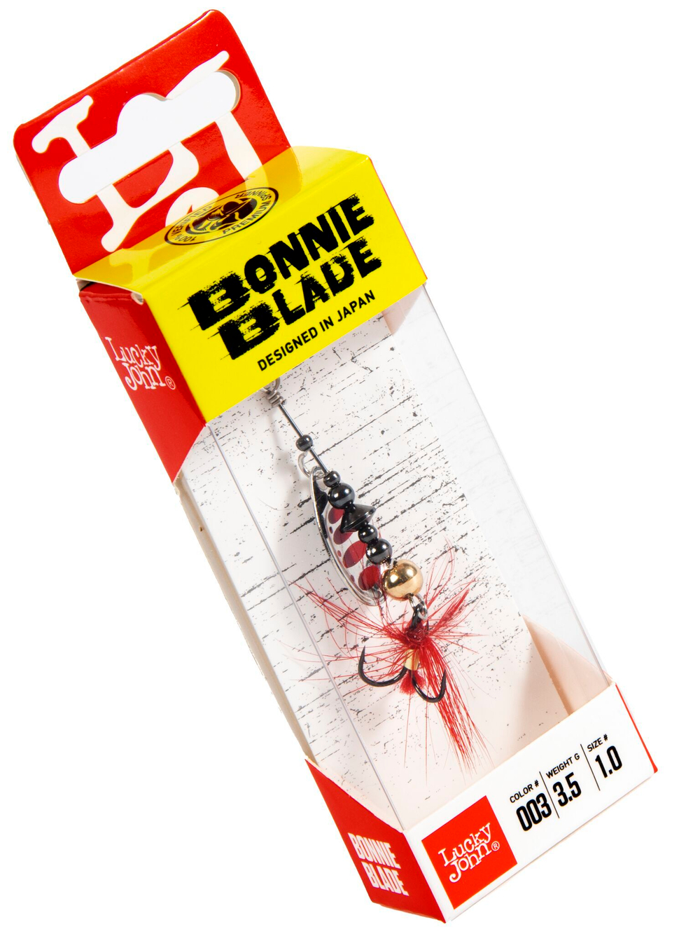Блесна вращающаяся Lucky John BONNIE BLADE 1 03.5г 003 в блистере