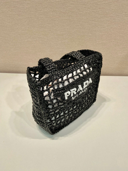 Prada Crochet Tote Bag 26 cm