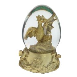 GAEM Фигурка декоративная в стекл.шаре "Дракон", D 7 см, L7 W6 H10 см, 2в.