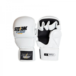 Перчатки для ММА StormCloud Hurricane 2.0 белые