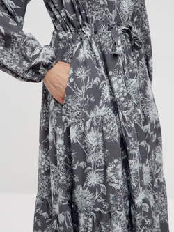 Платье из вискозы