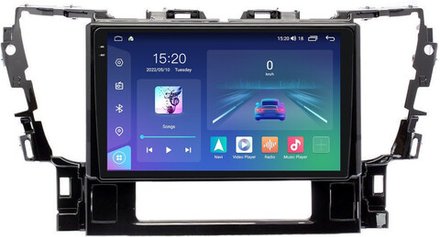 Магнитола для Toyota Alphard H30, Vellfire 2 2015-2023 - Parafar PF694U2K Android 11, QLED+2K, ТОП процессор, 8Гб+128Гб, CarPlay, SIM-слот