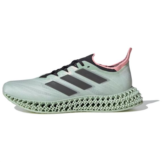 Adidas 4DFWD 4 Бежевые кроссовки Низкокалорийные Белые/Углеродное волокно/Розовый цвет Мужские