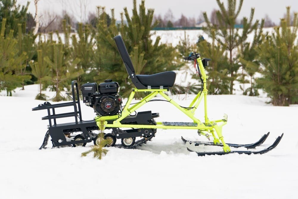 Мотобуксировщик БУРЛАК Волчок 6.5 л.с.