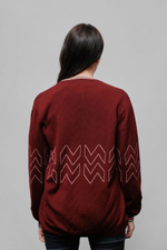 Женский кардиган SOROKONOZHKA BURGUNDY