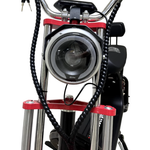 Электроскутер Wolong C3 PRO красный